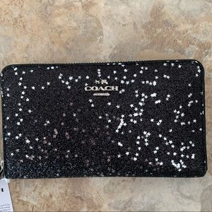 COACH stars wristlet. Brand new with tags and box